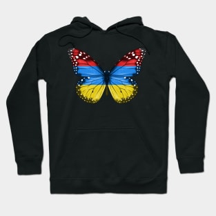 Armenian Flag  Butterfly - Gift for Armenian From Armenia Hoodie